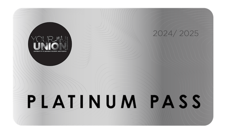 A silver card with Platinum Pass written on it.